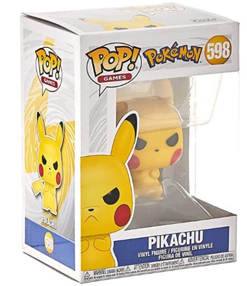 Funko Pop! Games: Pokemon - Grumpy Pikachu Multicolor, 3.75 inches -Coming Soon