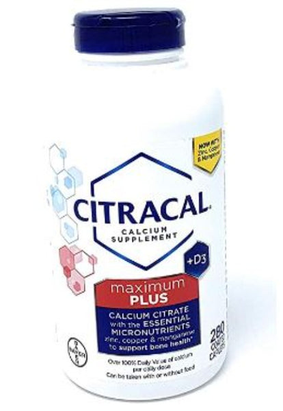 Citracal maximum with Vitamin D3, Limitedd Larger sizee - 280 Count Total