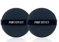 PONY EFFECT Smooth Dough Puff V2 | Cushion Puff | 2 Pcs Powder Puff for cushion makeup | K-Beauty