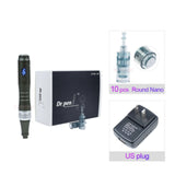 Dr Pen M8 Wireless Microneedling Pen, Professional Derma Pen with 10 Cartridges